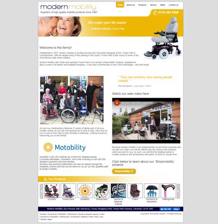 Modern Mobility Website 